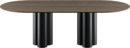Black Oak Siena Dining Table
